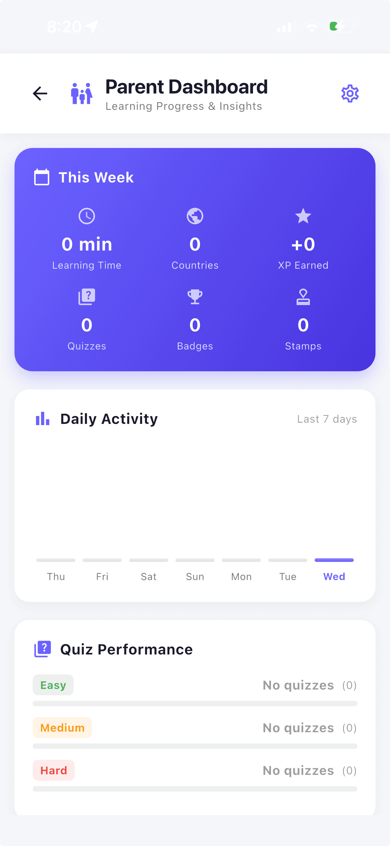 Parent Dashboard